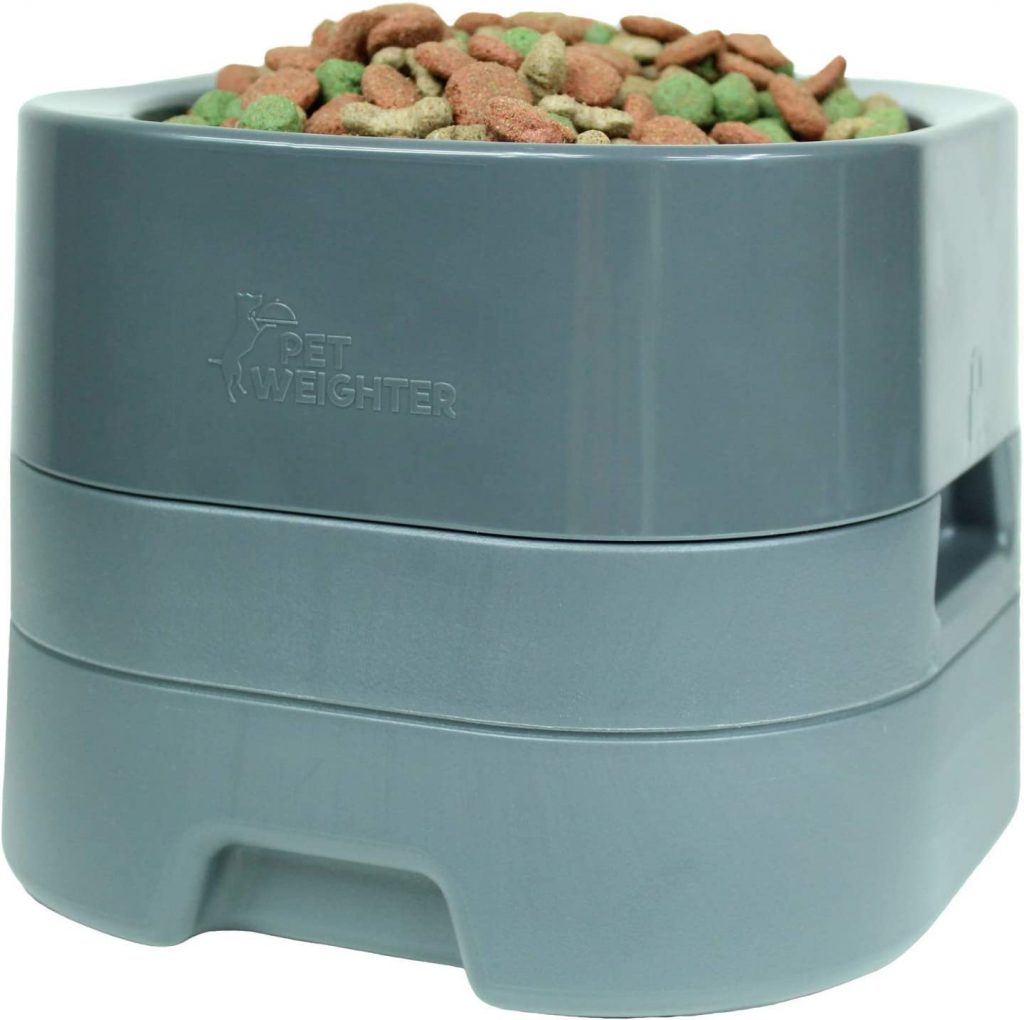 PET WEIGHTER Elevated Dog Bowls for Large Dogs and Cats