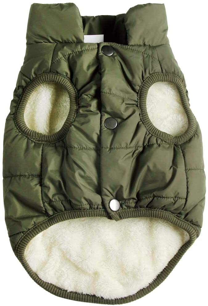 JoyDaog Fleece-Lined Dog Jacket