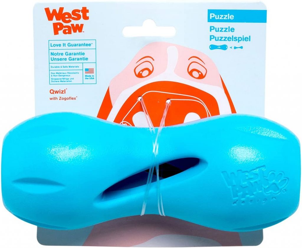 West Paw Qwizl Zogoflex Puzzle Toy