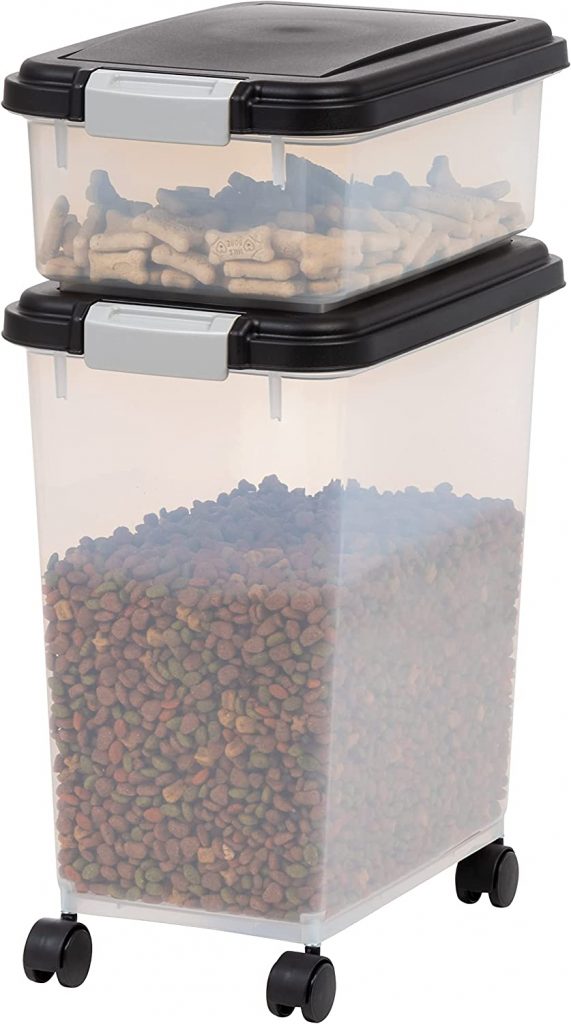 IRIS USA WeatherPro Airtight Pet Food Storage