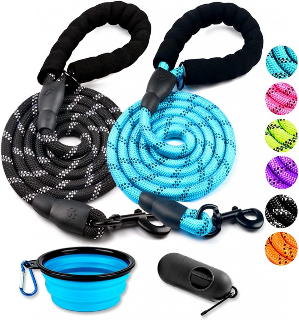 COOYOO Two-Pack Large Dog Leashes