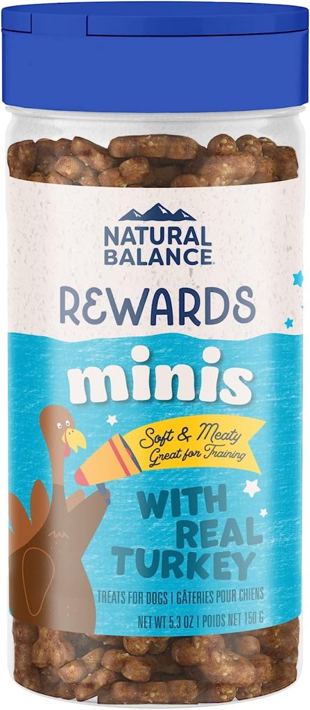 Rewarding mini dog treats