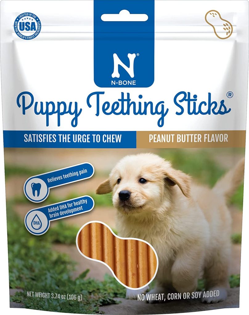 N-Bone Peanut Butter Puppy Teething Sticks