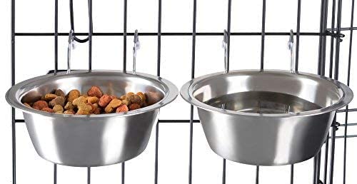 Petmaker Stainless Steel Hanging Pet Bowls