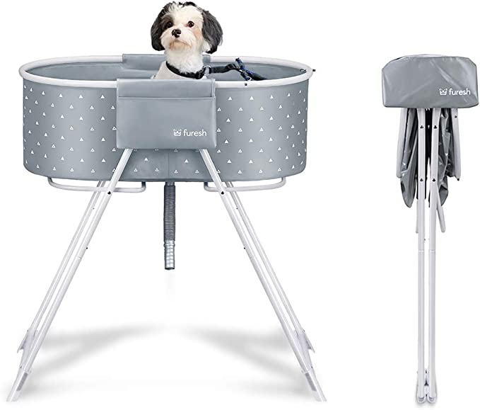 Elevated Dog Bath and Grooming Station