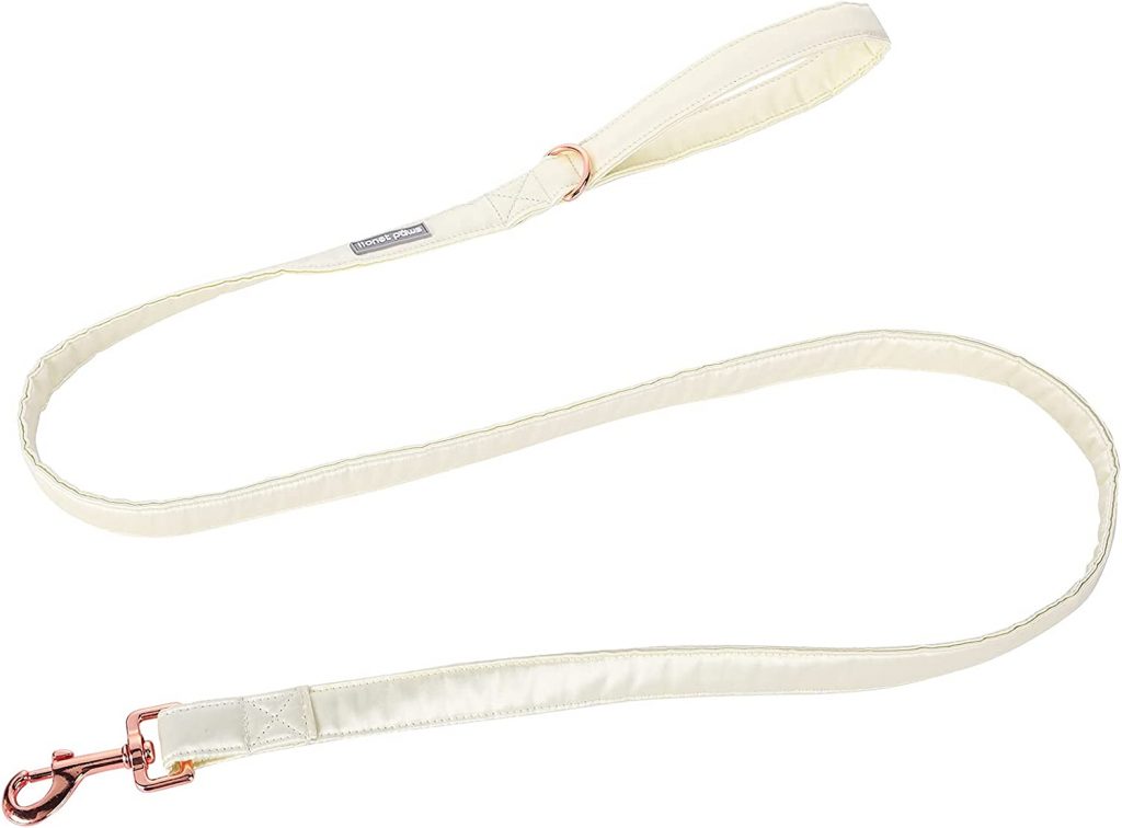 Sharp-Looking and Sturdy Off-White Dog Leash