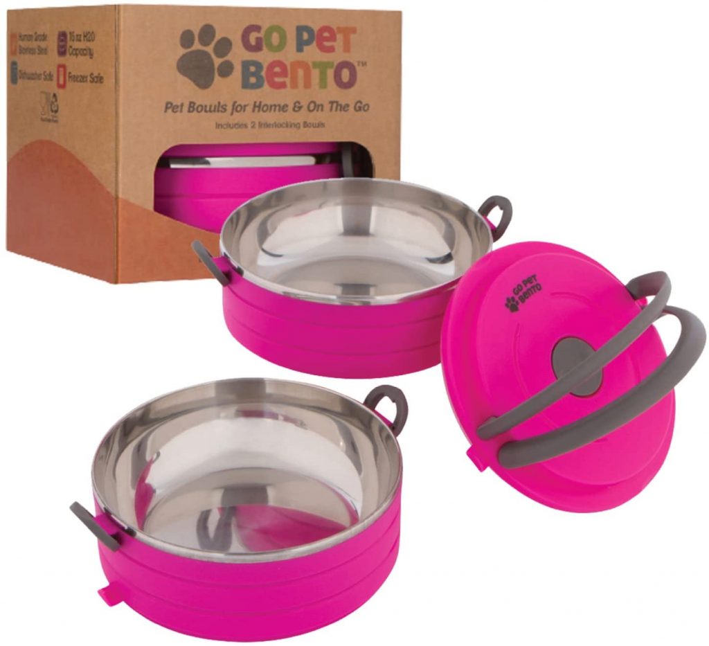 Healthy Human Stainless Steel Leak-Proof Dog Food Bowls