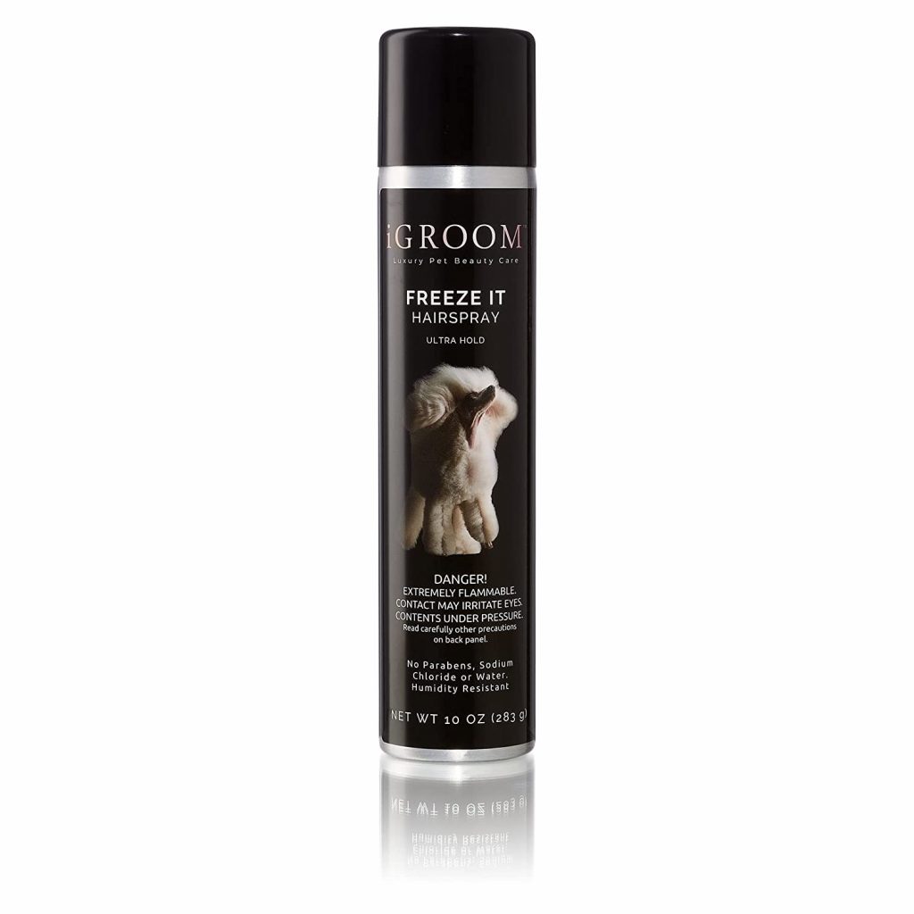 iGroom Freeze It Ultra Hold Aerosol Dog Hairspray