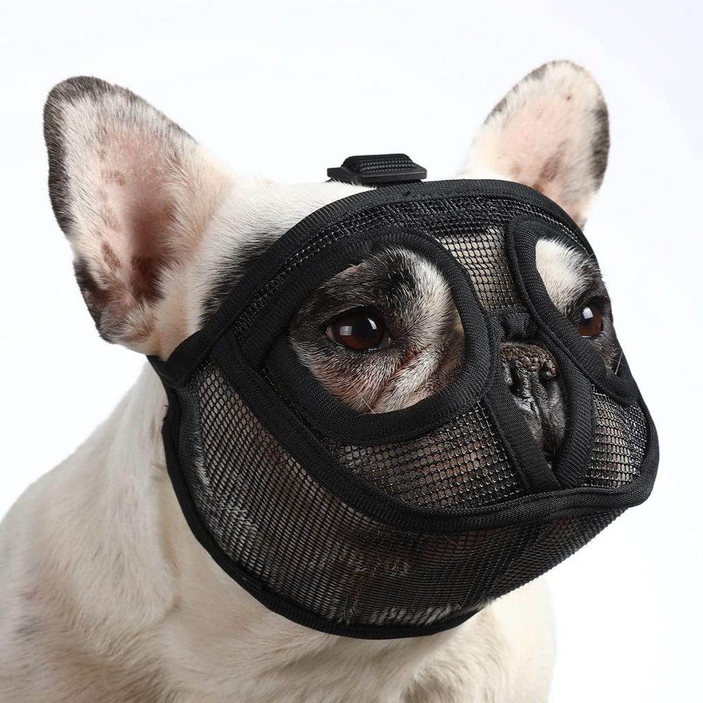 Barkless Breathable Mesh Dog Muzzle Mask