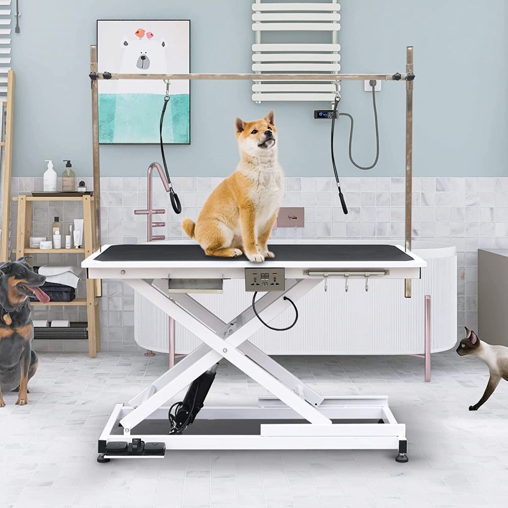 SoarFlash Electric Grooming Table 