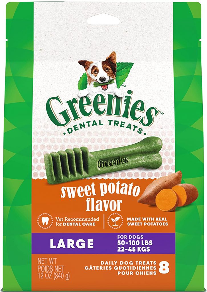 Large Natural Greenies Dog Treats