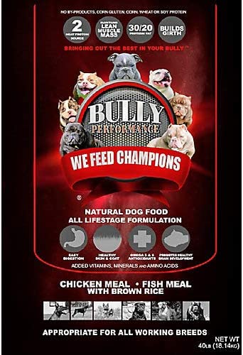 Nutrient-Packed Dog Food For Bullies