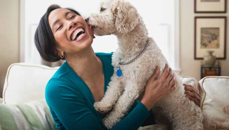 Dog Kissing 3