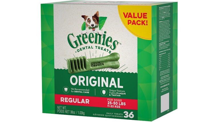 Greenies Regular Dental Dog Treats