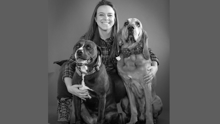 Dr. Varble and her dogs!