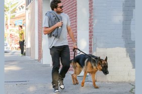 LOS ANGELES, CA - APRIL 20: Jake Gyllenhaal is seen in Los Angeles on April 20, 2015 in Los Angeles, California.