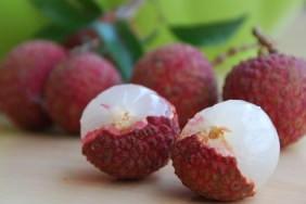 Seasonal fiurt lychee.