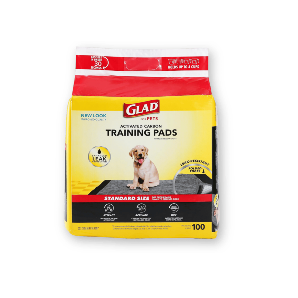 Glad Activated Carbon Training Pads