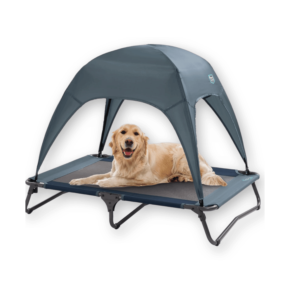 Outdoor dog bed!