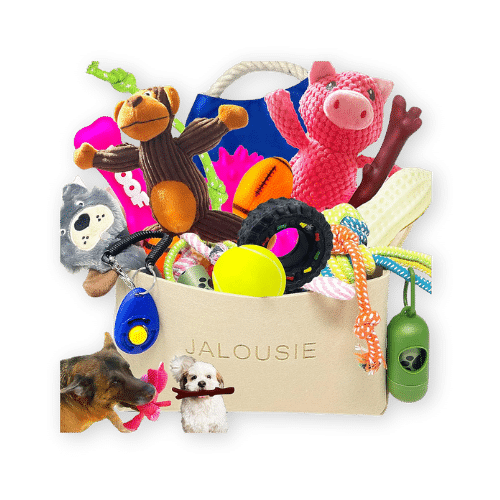 Jalousie Dog Gift Basket
