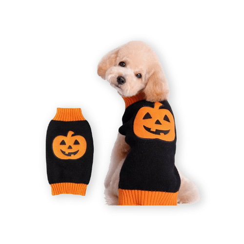 Funny Fuzzy Halloween Pet Sweater
