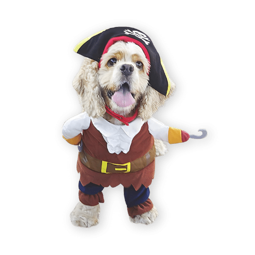 NACOCO Pet Dog Costume Pirates of The Caribbean Style