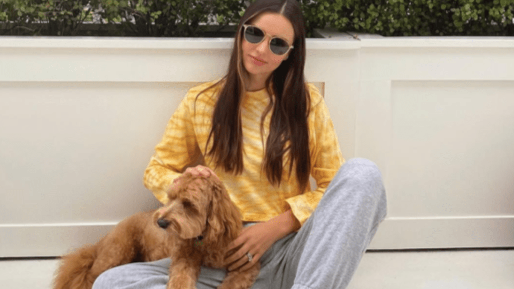 Miranda Kerr's Dog Teddy