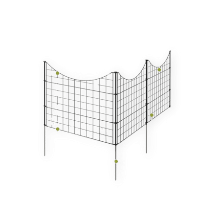 Zippity Outdoor Products No Dig Decorative Metal Fence