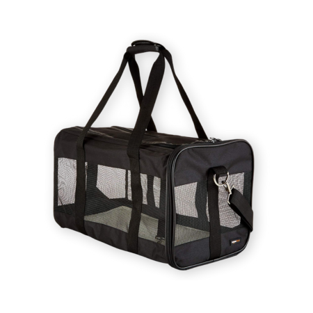Amazon Basics Soft-Sided Mesh Pet Travel Carrier