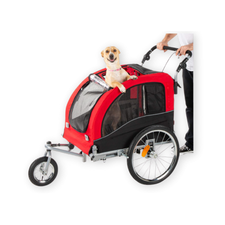 Best Choice Products 2-in-1 Dog Bike Trailer