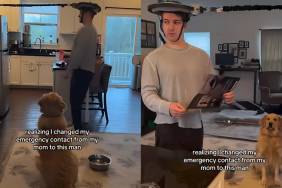 Video: Golden Retriever Questions Making Dad His Emergency Contact