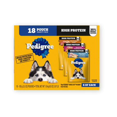 Pedigree High Protein Wet Food Variety Pack