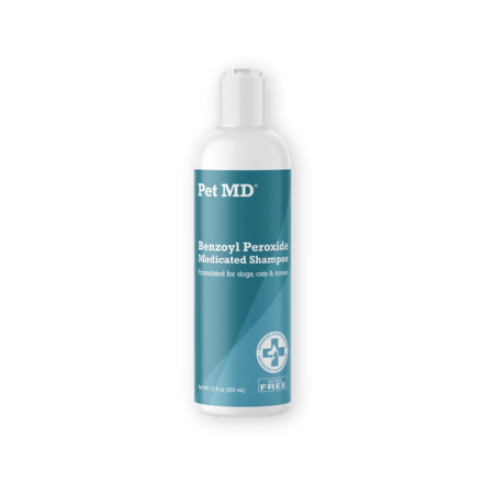 Pet MD Benzoyl Peroxide Medicated Shampoo