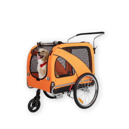 Sepnine 2 in1 Pet Bicycle Trailer