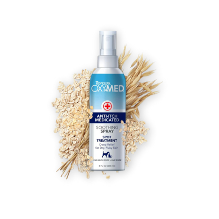 TropiClean Oxymed Anti-Itch Medicated Soothing Spray
