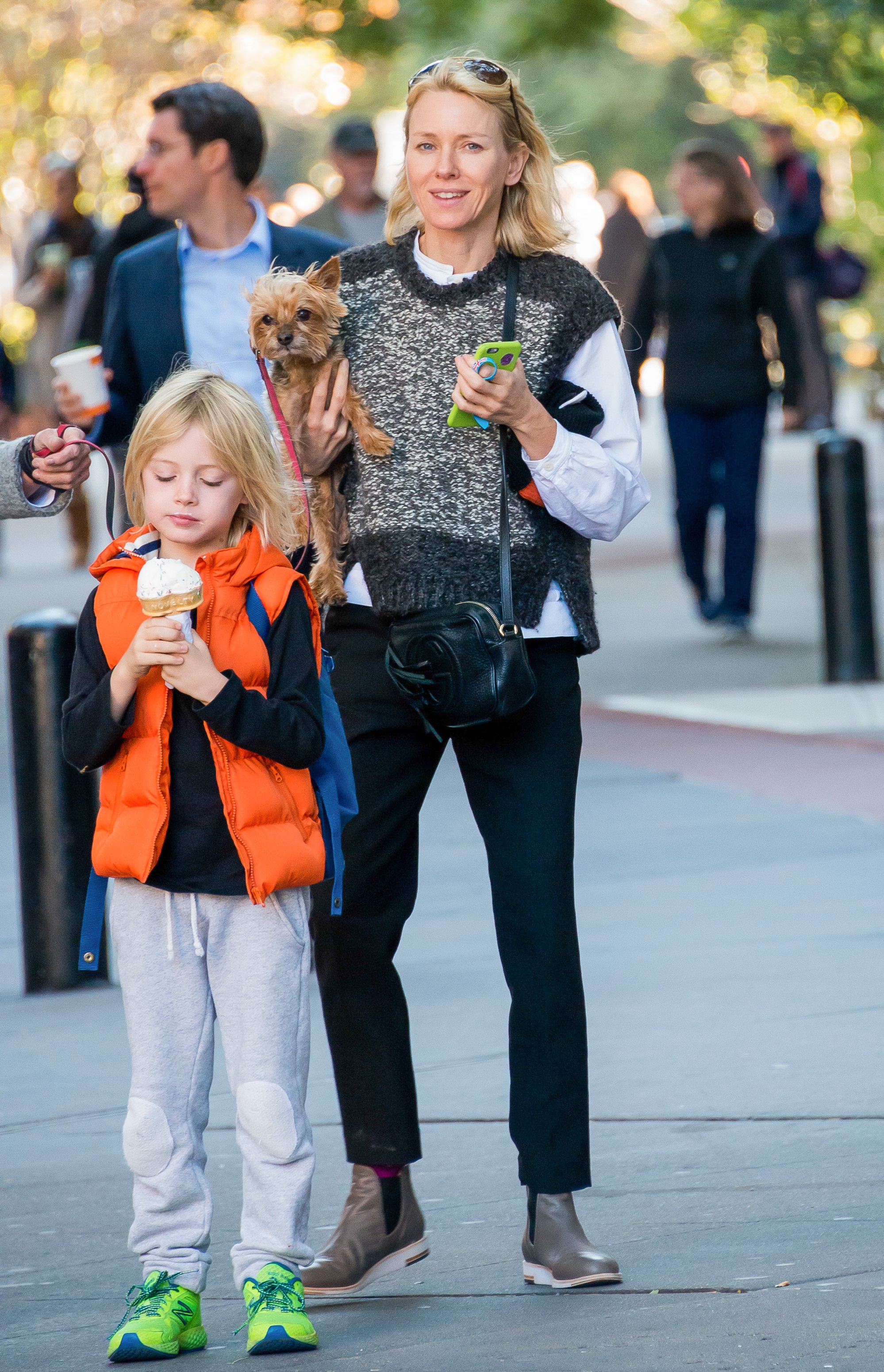 Naomi Watts And Her Yorkie