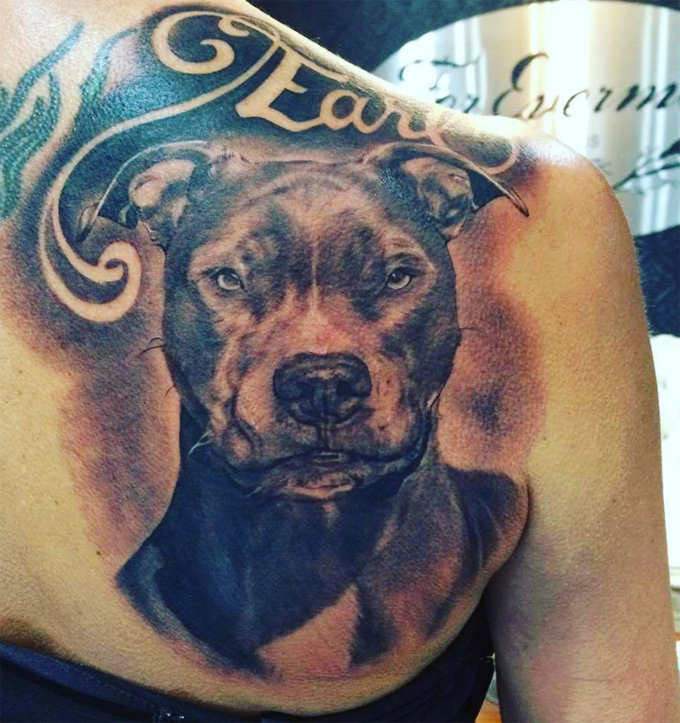 Dog Owner Pet Tattoo