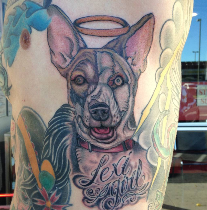 Dog Owner Pet Tattoo